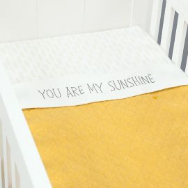 Liebliches Bettlaken 'Sunshine' 120x150 cm
