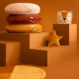 Kilimanjaro velvet Teppich 105x105 cm - Farniente yellow