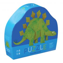 Mini-Puzzle - Stegosaurus - 12 Teile