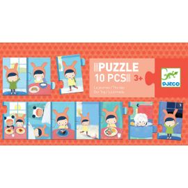Lern-Puzzle - Der Tag - 10 Teile