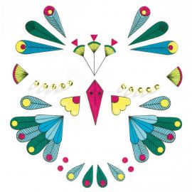 Gesichtssticker - Bird