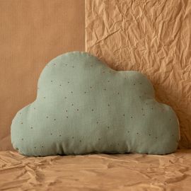 Cloud Kissen - Toffee Sweet Dots & Eden Green