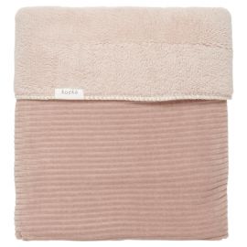 Decke Vik teddy - Grey pink - 100X150 cm