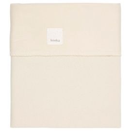 Decke Runa flannel - Warm white - 100X150 cm