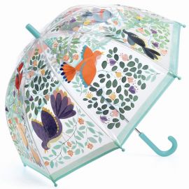 Regenschirm - Blumen & Vögel