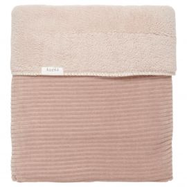 Wiegendecke Vik teddy - Grey pink - 75X100 cm