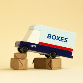 Holzauto - Boxes Mail Truck