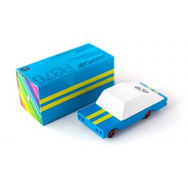 Holzauto - Candycar - Blue Racer - n.8