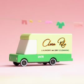 Holzauto - Laundry Van