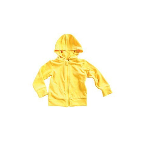 sweat à capuche enfant en velours jaune(122-128) sweat à capuche enfant en velours jaune(122-128)