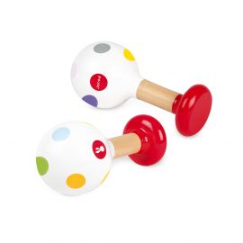 Maracas klein Konfetti