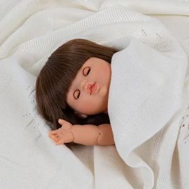 Puppe mit Schlafaugen Chloé - 34 cm