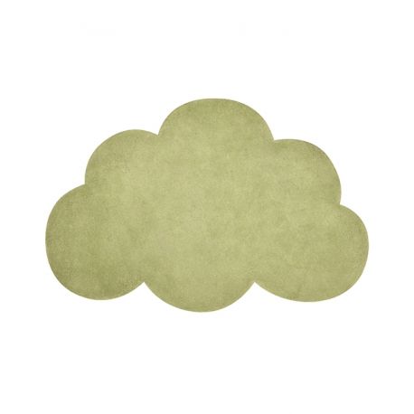 Teppich - Cloud - Palm green