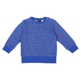 Terry Stripes Sweater - Palace Blue - Kids
