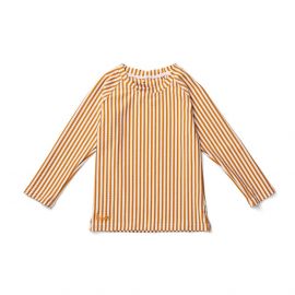 Noah Schwimmshirt - Y/D stripe: Mustard/white