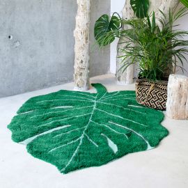 Waschbarer Teppich Monstera Leaf - 120 x 160 cm