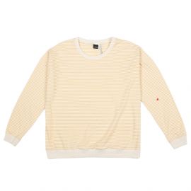 Sweater Jersey Yellow Stripes - Women