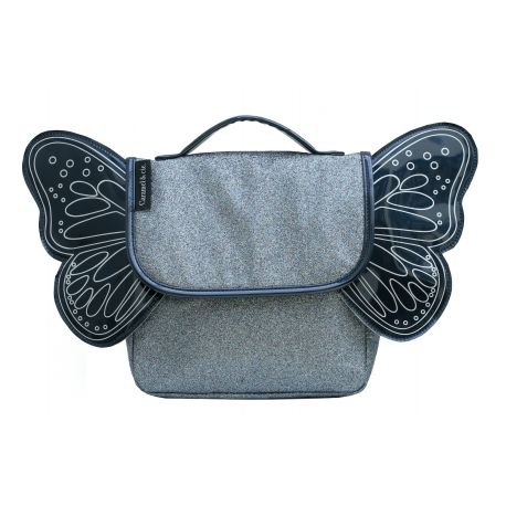 Kindergartentasche mit Flügeln - Papillon - Dunkelblau