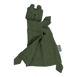 Schmusetuch - Bear olive