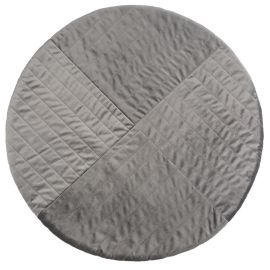 Kilimanjaro Velvet Teppich - 105x105 cm - Slate Grey