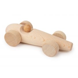 Rennauto aus Holz - 15 cm