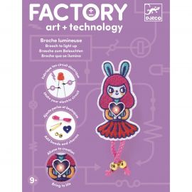 Factory - Brosche zum Beleuchten - Bunny girl