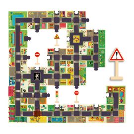 Spielpuzzle für Autobesitzer 'Die Stadt'