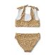 Bow Bikini-Set - Mini leo & Golden caramel