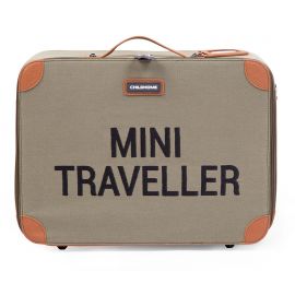 Mini traveller Kinderkoffer - Canvas - Khaki