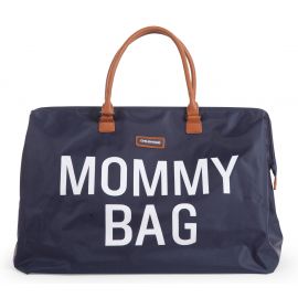 Wickeltasche Mommy Bag - Navy & Weiß