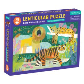Lentikular Puzzle - Cats Big & Small - 75 Teile