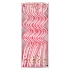 Kerzen - Pink Swirly