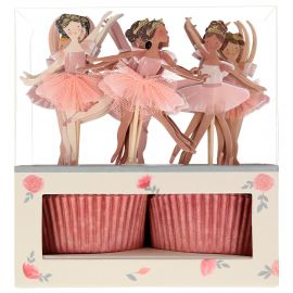 Ballett Cupcake-Set