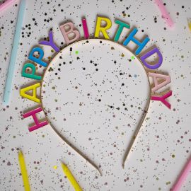 Haarreif - Happy Birthday Multi