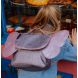 Kindergartentasche Papillon - Violet paillettes