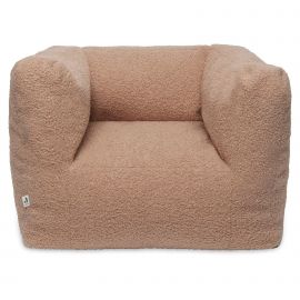 Kindersessel Sitzsack Boucle Biscuit