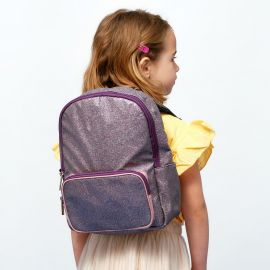 Kinderrucksack - Paillettes violet