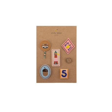 Patches Meadows - Gestickte Pins