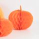 10-er Set Halloween Deko - Honeycomb Pumpkins