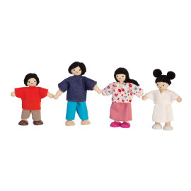 Plan Toys - Asiatische Familie