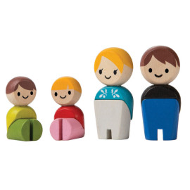Plan Toys - Puppenfamilie Europa