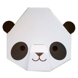 Panda aus Karton