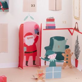 Adventskalender Santa's House Pop Up