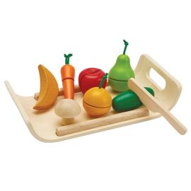 Plan Toys - Gemischtes Obst- und Gemüsebrett