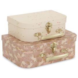 2 Koffer Set - Unicorn Blush/Etoile Multi