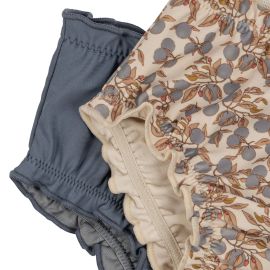 Kollette -Set von 2 Babybikinihosen - Orangery Blue