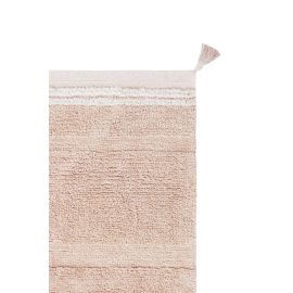 Waschbare Teppich Bloom - Rose - 90 x 130