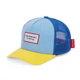 Mütze Papa - Mini blue lemon