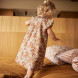 Pyjama -Kleiderblume Bois de Rose - 6 Jahre