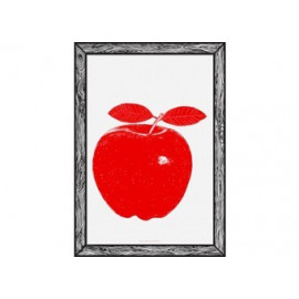 affiche pomme 'Red Apple' (A3)